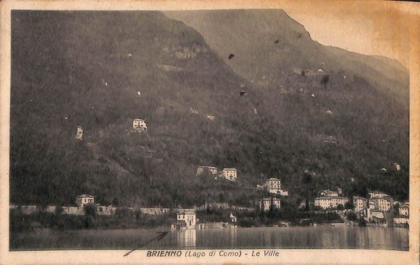 ab6155 - CARTOLINA  D'EPOCA - Como Provincia : BRIENNO 1945