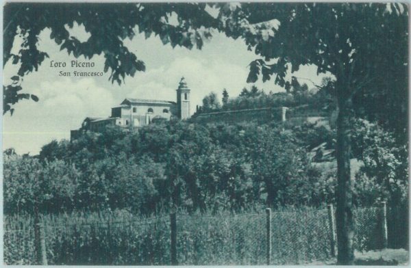 85576  - CARTOLINA d'Epoca: MACERATA provincia -  LORO PICENO  1947
