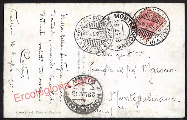 ae4704 - CARTOLINA D'EPOCA - Catania Città - immagine 2
