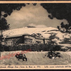 ae4706 - CARTOLINA D'EPOCA - Catania Città - Grande Albergo Etna  1938