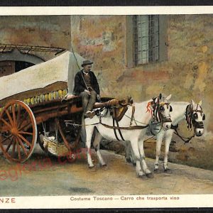 ae6549 - CARTOLINA D'EPOCA - Firenze Città - Costume Toscano