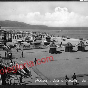 ag8381 - CARTOLINA D'EPOCA - Messina Città - Lido di Mortelle