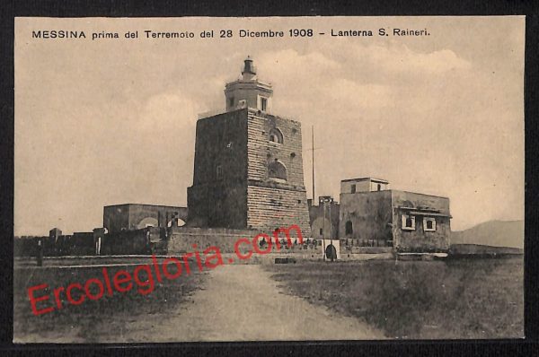 ag8382 - CARTOLINA D'EPOCA - Messina Città - Lanterna San Raineri