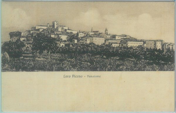 85579  - CARTOLINA d'Epoca: MACERATA provincia -  LORO PICENO  1929