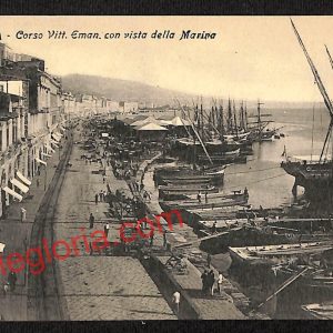 ag8388 - CARTOLINA D'EPOCA - Messina Città - Corso Vittorio Emanuele