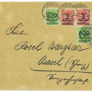 P4288 - GERMANY INFLATION. 9.10.1923, ONE DAY BEFORE POSTAL RATES CHANGMENT.