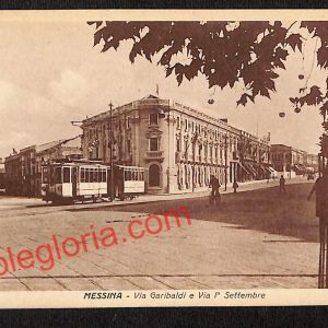 ag8390 - CARTOLINA D'EPOCA - Messina Città - Via 1° Settembre