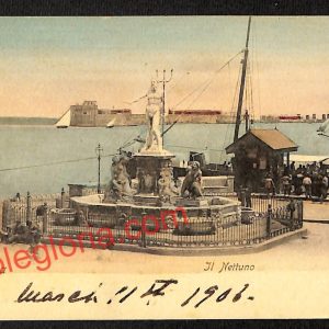 ag8399 - CARTOLINA D'EPOCA - Messina Città - Il Nettuno