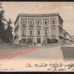 ae4712 - CARTOLINA D'EPOCA - Catania Città - Via Androne  1901