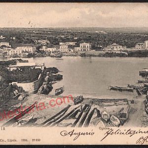 ae4714 - CARTOLINA D'EPOCA - Catania Città - Panorama  1904