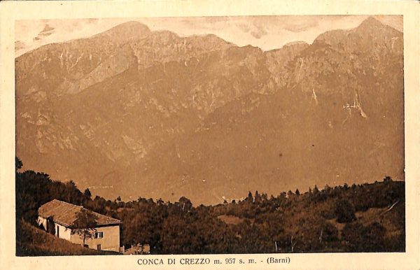 ab6176 - CARTOLINA  D'EPOCA - Como Provincia : CONCA DI CREZZO