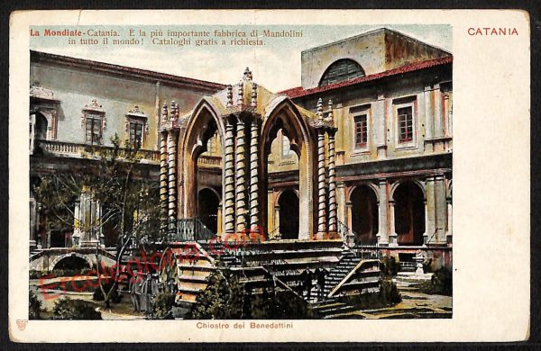ae4729 - CARTOLINA D'EPOCA - Catania Città - La Mondiale