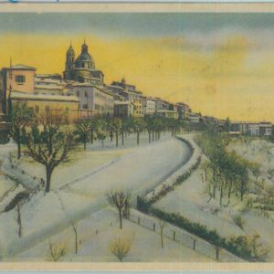 85554 - CARTOLINA d'Epoca: MACERATA città - PANORAMA fotografica! Vera foto 1931