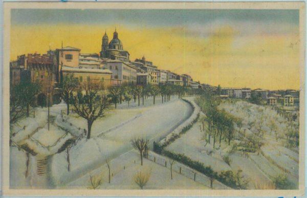 85554 - CARTOLINA d'Epoca: MACERATA città - PANORAMA fotografica! Vera foto 1931