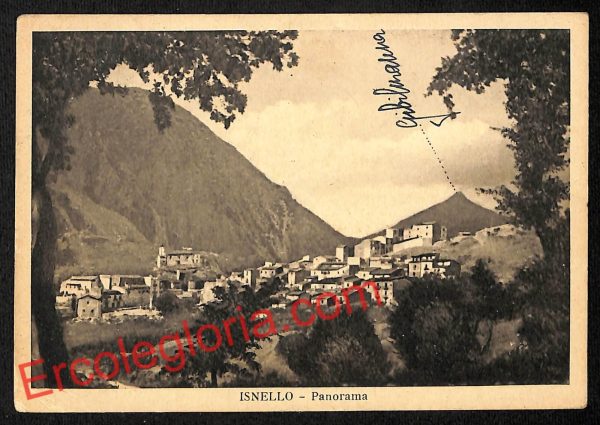 ah5116 - CARTOLINA D'EPOCA - Palermo Provincia - Isnello