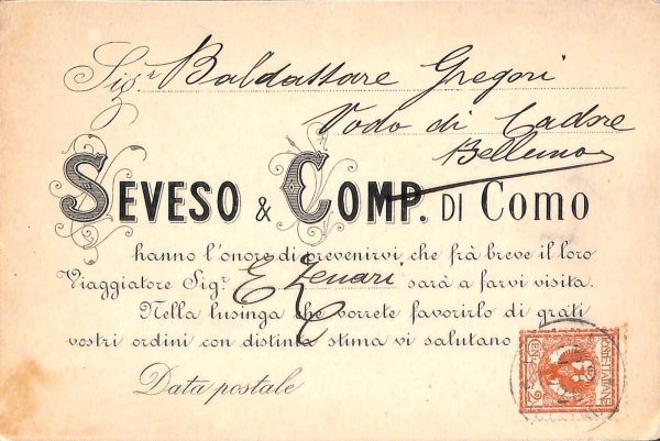 ab6100 - CARTOLINA  D'EPOCA - Como Città