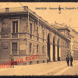 ah7478 - CARTOLINA D'EPOCA - Piacenza Città - Palazzo Poste