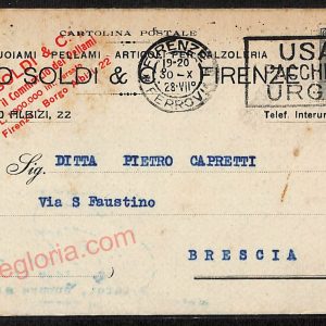 ae6518 - CARTOLINA D'EPOCA - Firenze Città - Ugo Soldi C.