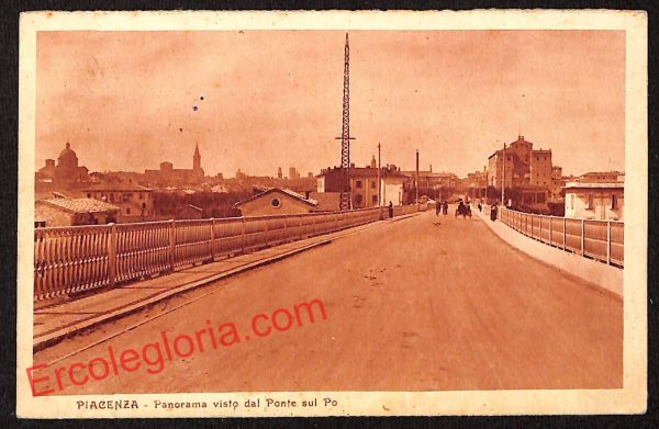 ah7481 - CARTOLINA D'EPOCA - Piacenza Città - Panorama
