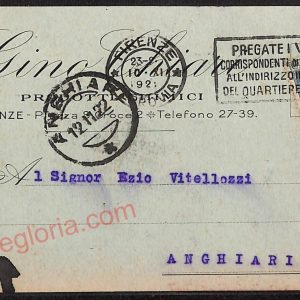 ae6540 - CARTOLINA D'EPOCA - Firenze Città - Gino Chiari