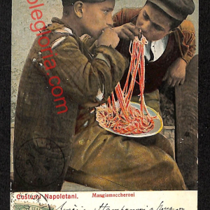 ag9578 - CARTOLINE D'EPOCA - Napoli Città - Costumi Napoletani