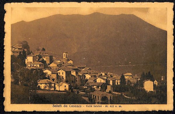 ab6183 - CARTOLINA  D'EPOCA - Como Provincia : CASASCO 1925