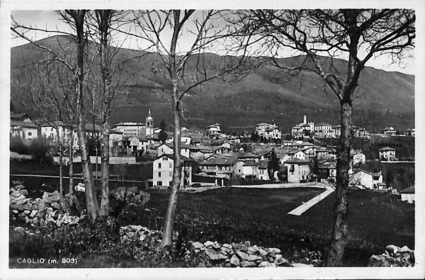 ab6189 - CARTOLINA  D'EPOCA - Como Provincia : CAGLIO 1949