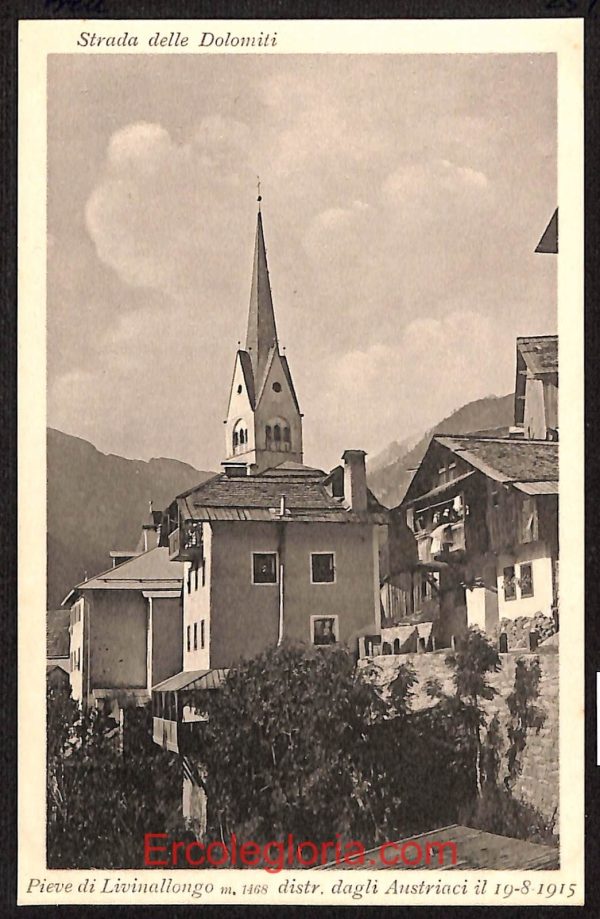 ae1744 - CARTOLINA  D'EPOCA - Belluno Città - Strada delle Dolomiti