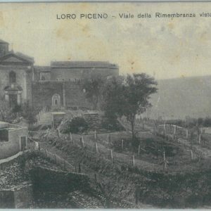 85594 - CARTOLINA d'Epoca: MACERATA provincia -  LORO PICENO  1929