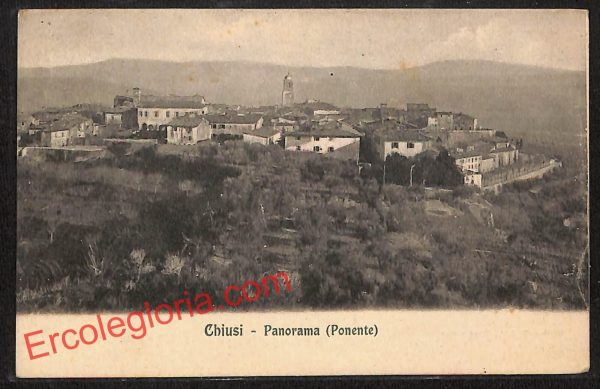 ai5577 - CARTOLINA D' EPOCA - Siena Provincia - Chiusi
