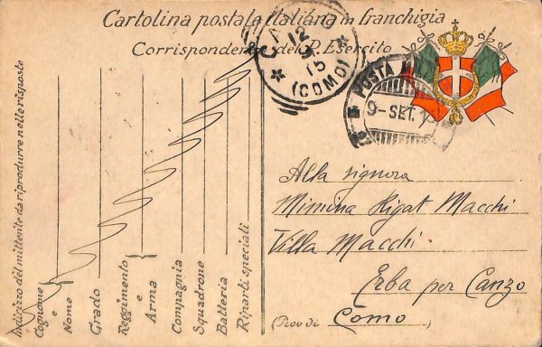 ab6201 - CARTOLINA  D'EPOCA - Como Provincia : CANZO