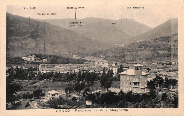 ab6204 - CARTOLINA  D'EPOCA - Como Provincia : CANZO