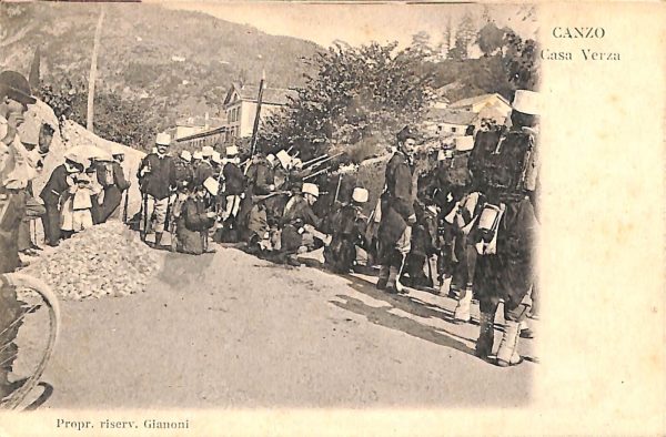 ab6211 - CARTOLINA  D'EPOCA - Como Provincia : CANZO