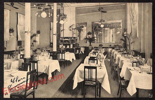 ag9105 - CARTOLINA D'EPOCA - Milano Città - Ristorante Toffoloni