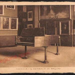 ae4736 - CARTOLINA D'EPOCA - Catania Città - Il Cembalo di Bellini