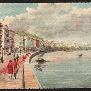 ah3597 - CARTOLINA D'EPOCA - Napoli Città - Via Caracciolo