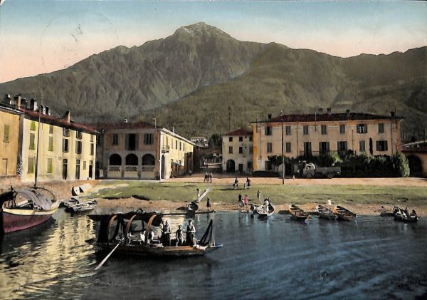 ab6224 - CARTOLINA  D'EPOCA - Como Provincia : COLICO 1955