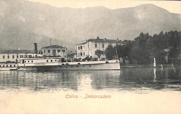 ab6225 - CARTOLINA  D'EPOCA - Como Provincia : COLICO