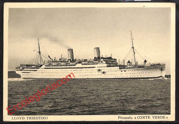 ah3603 - CARTOLINA D'EPOCA - Napoli Città - Iloyd Triestino