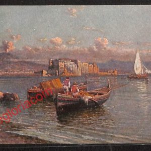 ah3605 - CARTOLINA D'EPOCA - Napoli Città - Castel dell' Ovo