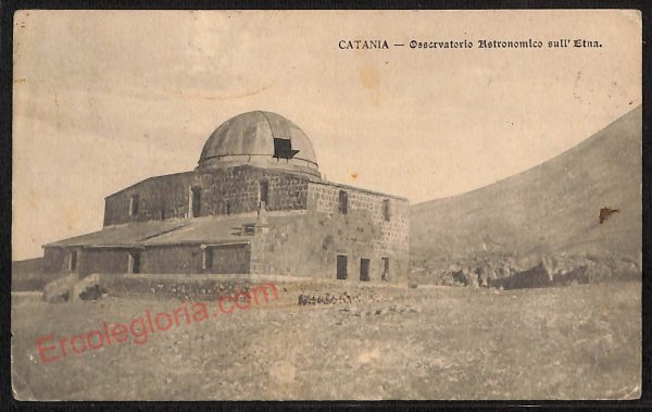 ae4748 - CARTOLINA D'EPOCA - Catania Città - Osservatorio Astronomico sull' Etna