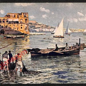 ah3612 - CARTOLINA D'EPOCA - Napoli Città - Palazzo Donn' Anna