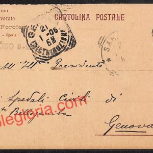 ag5677 - CARTOLINA D'EPOCA - La Spezia Provincia - Sarzana