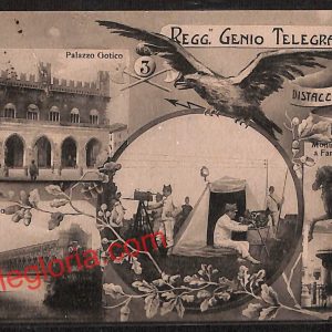 ah7496 - CARTOLINA D'EPOCA - Piacenza Città - Monumento a Farnese