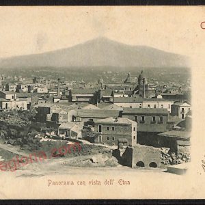 ae4776 - CARTOLINA D'EPOCA - Catania Città - Panorama  1901
