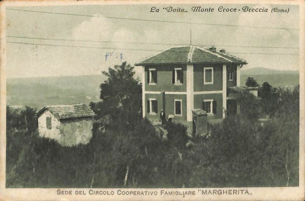 ab6267 - CARTOLINA  D'EPOCA - Como Provincia : CROCE - BRECCIA 1926