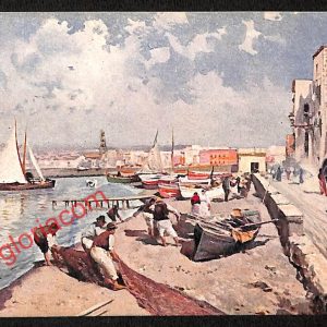 ah3616 - CARTOLINA D'EPOCA - Napoli Città - Via della Mergellina
