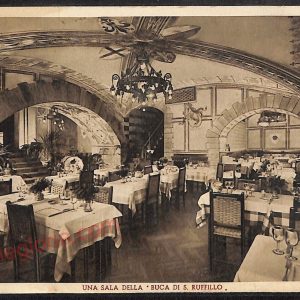 ae6584 - CARTOLINA D'EPOCA - Firenze Città - Ristorante  ''Buca di S. Ruffillo''