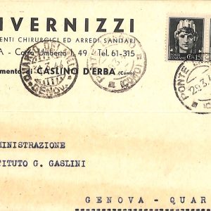 ab6290 - CARTOLINA  D'EPOCA - Como Provincia : ERBA 1944