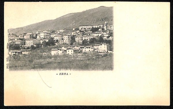 ab6291 - CARTOLINA  D'EPOCA - Como Provincia : ERBA